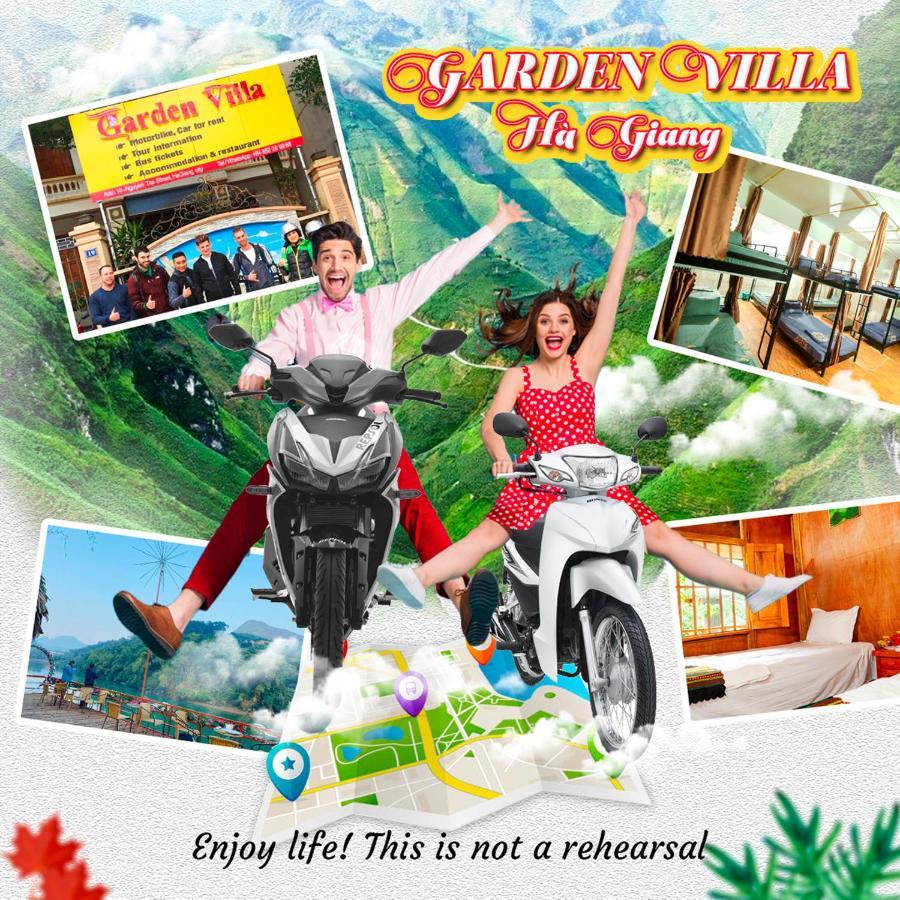 Garden Villa Homestay And Tour Motorbike&Car For Rent ها جيانج المظهر الخارجي الصورة